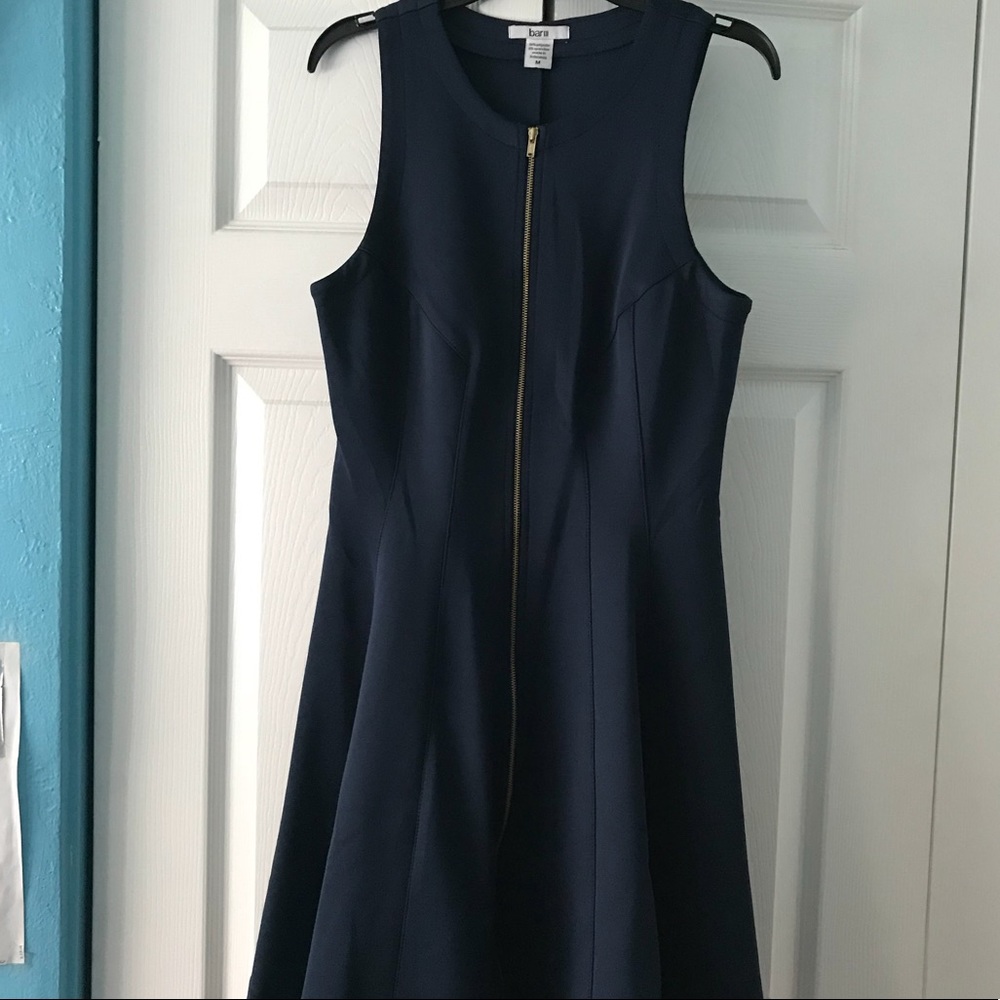 Bar III front zip dress